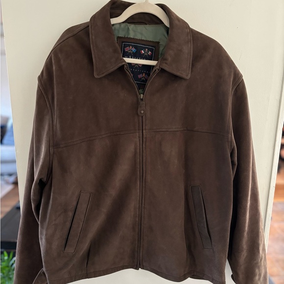 Beautiful Aviator International Men's 100% Leather Coat. - Picture 1 of 9